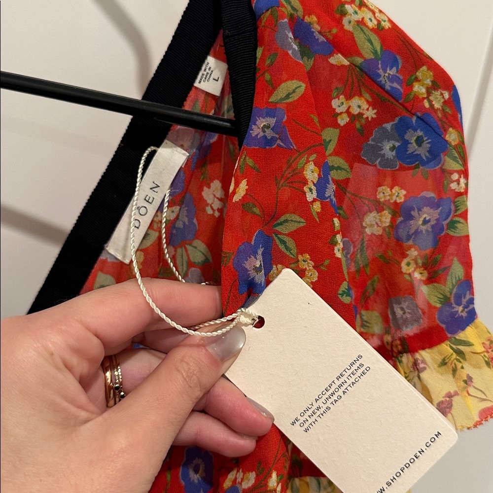 Doen Audette Dress - L - NWT - Picture 2 of 6